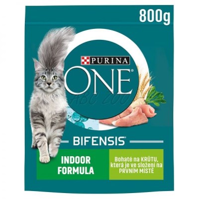 #15979 purina-one-bifensis-indoor-morka-800-g